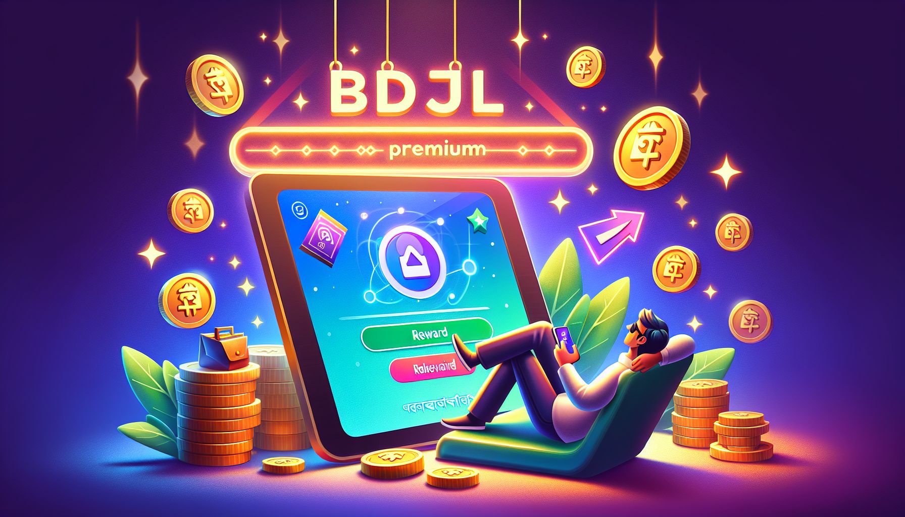 Happy player in Bangladesh returning to the BDTJL account dashboard to continue playing